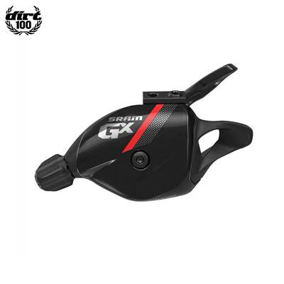 COMMANDE DE VITESSES GAUCHE GX 2X11V TRIGGER ROUGE