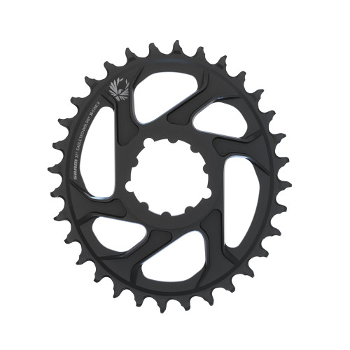 PLATEAU X-SYNC EAGLE OVAL 32T DIRECT MOUNT 6MM OFF BLK
