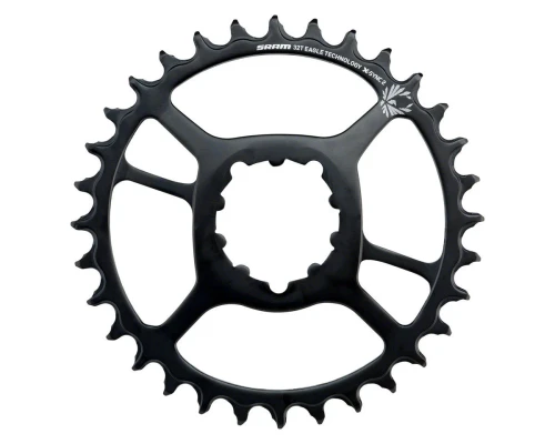 PLATEAU X-SYNC 2 STEEL EAGLE 32T DIRECT MOUNT 6MM OFFSET BLK