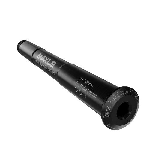 Axe Avant MAXLE DH - M20x1,50 (TL=10) - Lgr 158mm (moyeu 20x110 DH) Axe Avant MAXLE DH - M20x1,50 (TL=10) - Lgr 158mm (moyeu 20x110 DH)