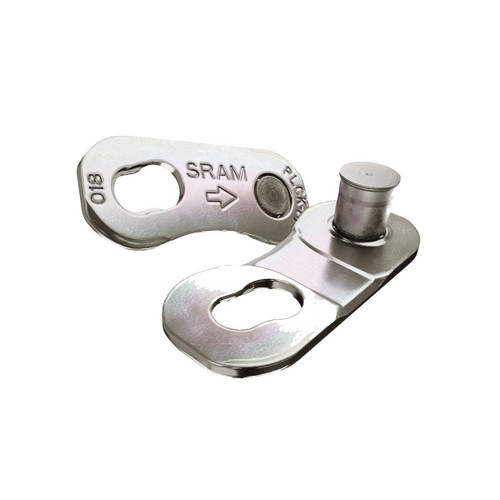 Maillons rapides 12 vit. - PowerLock_D1_Flattop - Silver / Pack de 4 pièces