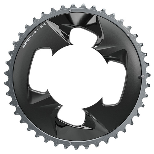 PLATEAU FORCE AXS D1 WIDE 12 V 43T /  X-Range™ / 4 Bolt - 94 BCD Grey