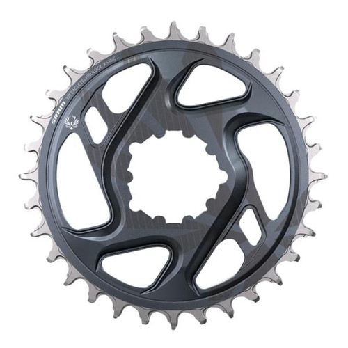 Plateau Mtb 1x EAGLE ALU Rond 12 V - 30T /  X-Sync™ 2 / 3 Bolt DM (Direct Mount) / Offset: 3 mm - Lunar Grey
