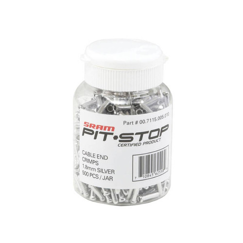 EMBOUTS DE CABLE DE DERAILLEUR  1.2 MM (X500)