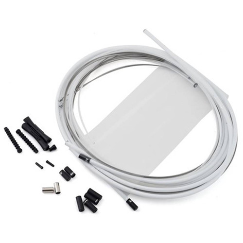KIT CABLE DERAILLEUR  SLICKWIRE PRO ROUTE/VTT 4MM BLANC