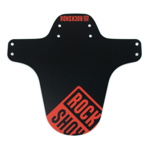 Garde-Boue pour Fourches VTT Noir/Rouge-Orange