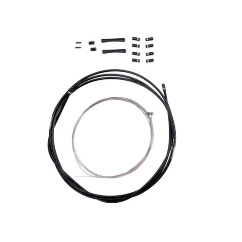 KIT COMPLET AV/ARR ROAD & MTB DERAILLEUR 4MM GAINE NOIRE