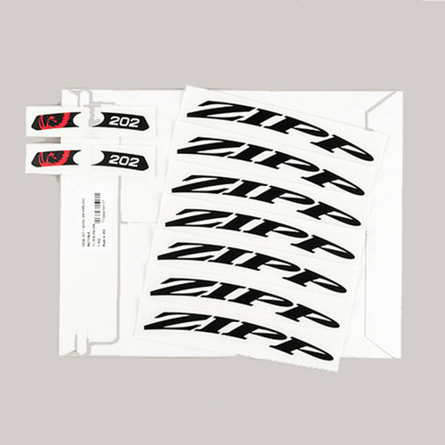 DECAL SET 1 Roue 202 ZIPPLOGO MATTEBLK