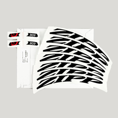 DECAL SET 1 Roue 303 ZIPPLOGO MATTEBLK