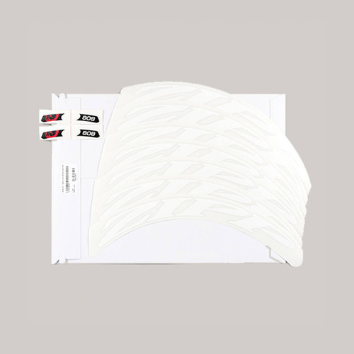 DECAL SET 1 roue 808 ZIPPLOGO MATTEWHT
