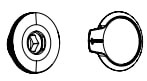 Kit de Visserie pour Pédalier DUB Powermeter (RIVAL AXS D1) - Incl. 1x Capot batt. + 1x Boulon Auto-extract. M18/M30 - Steel Black