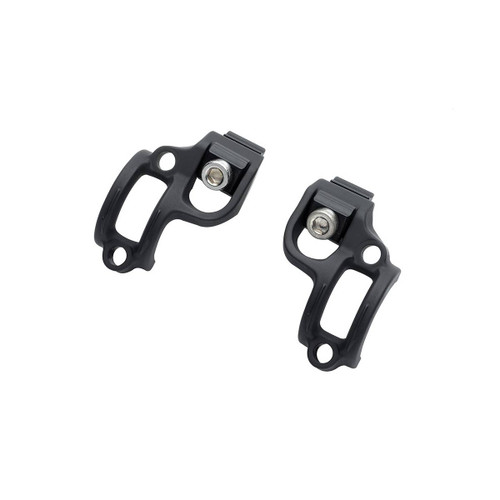 Paire de Colliers de Frein MATCHMAKER (Split Clamp) - Paire (G+D) / Visserie Acier Inox T25 (Silver) / 2x Colliers de frein (+ fix. Shifter) - Black