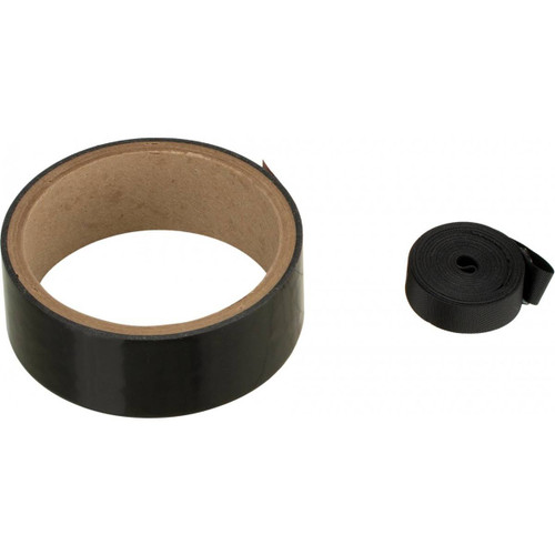 Kit Tubeless 3ZERO Moto 27,5p (1roue) - Tape TL + Fond de jante - Black (1 Tape, 1 fd de jante)
