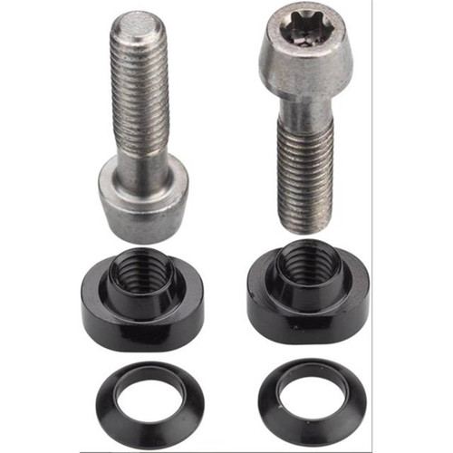 Kit de Visserie pour Serrage de Potence SL SPRINT  - Acier/Incl. 2x Vis Torx® T25 - Matte Black anodized