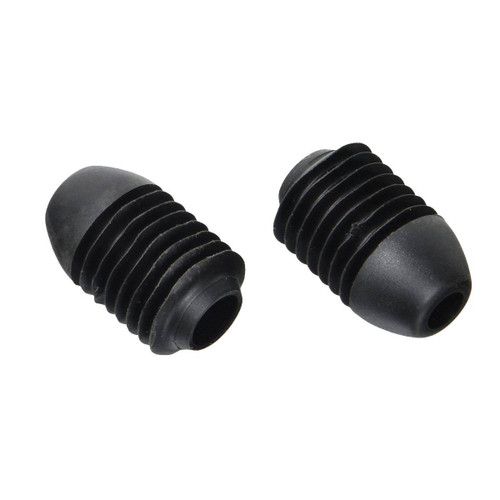 Bouchons de cintre VUKA CABLE GUIDE (Arrondi) - Plastique Souple/Permet passage de cable/Qtté: 2 - Black (no Logo)