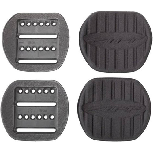 Kit de Mousses & Repose bras pour Prolongateur VUKA AERO C1 - Alu/Mousses lavables/Incl. 2x Repose-bras, 2x Mousses & Velcro - Black