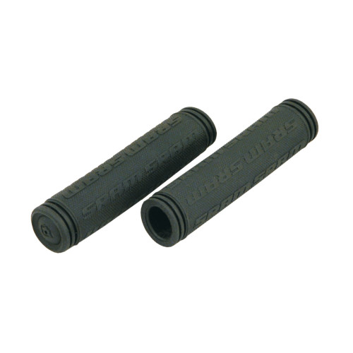 PAIRE DE POIGNEES RACING GRIPS NOIR 130MM