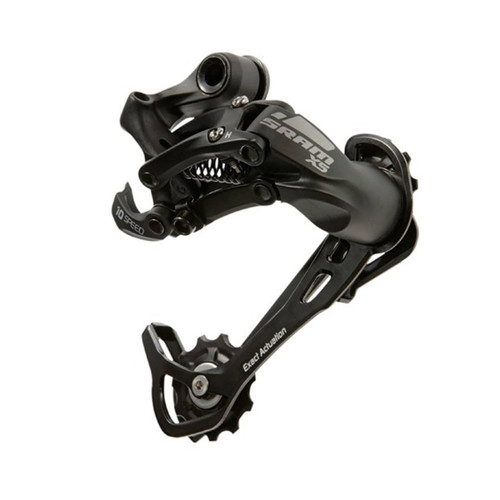 DERAILLEUR ARRIERE X5 10V NOIR CHAPE LONGUE