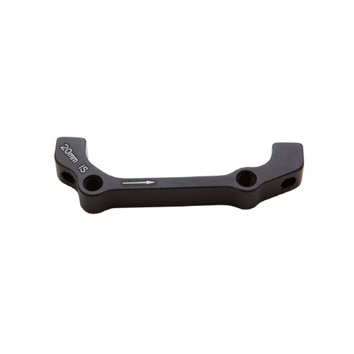 Adaptateur de Frein 20 IS - IS à PM / Aluminium / +20mm (F:180 / R:160) / Incl. visserie acier - Black