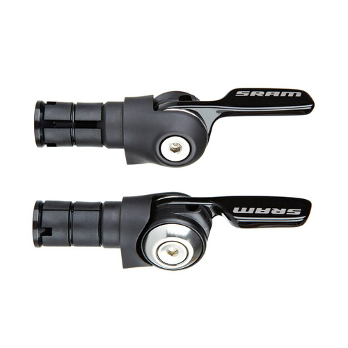Paire Sélect. Aéro Route, Chrono Avant or Arrière SL-500 A2 - 2V x 10V / Set Gauche & Droit / Cable Dér. (3072mm) + gaine - Natural Carbon