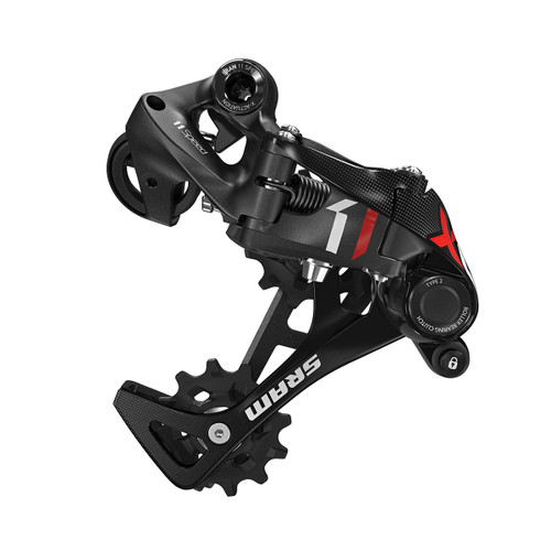 DERAILLEUR ARRIERE X01 11V TYPE 2.1 ROUGE