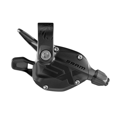 Trigger Mtb Arrière SX EAGLE A1 Single Click (E-Mtb) - 12V / Sélecteur Droit / Cable Dér. (2200mm) + gaine - Black