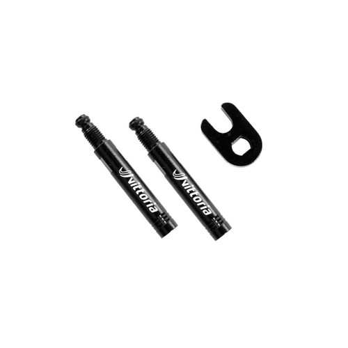 EXTENSIONS DE VALVE ALUMINIUM 30MM (PAIRE + CLÉ MONTAGE)