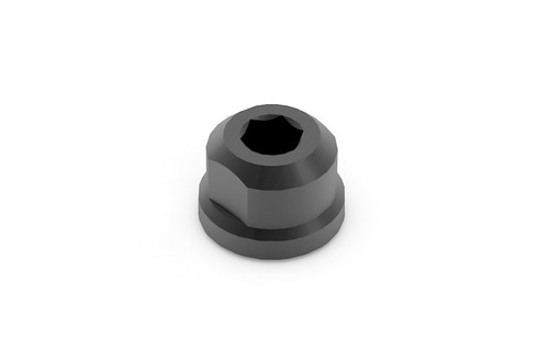 2 Ecrous d'Axe Noir Moteur X35+ (Rondelles de guidage non fournies)