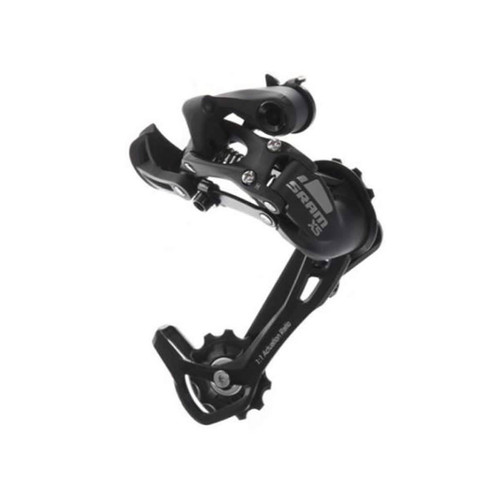 DERAILLEUR ARRIERE X5 9V NOIR CHAPE MOYENNE
