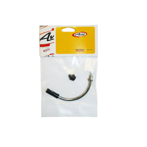 Coude V-Brake Noodle 110 - Pour Etrier V-Brake / Coude 110 Degrés / incl. 1x Coude & 1x Soufflet - Silver Coude V-Brake Noodle 110 - Pour Etrier V-Brake / Coude 110 Degrés / incl. 1x Coude & 1x Soufflet - Silver