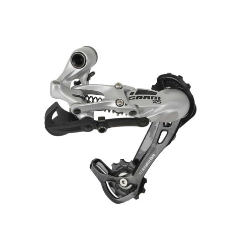 DERAILLEUR ARRIERE X5 9V SILVER CHAPE LONGUE