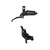 Frein  Code Silver Stealth Levier Alu Durite 2000mm Noir