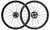 PAIRE DE ROUES  RAW 44 - TLR Disque - FFWDxCERAMICSPEED / Sram XDR MATTE BLACK