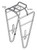 Porte-Bagage Avant OUTPOST Fixation Fourche ou Axe 9mm
