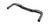 Cintre Chrono VUKA BULL B1 - Carbone/d=31.8mm/L=38cm - Matte Carbon + Gloss Black logo