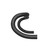 CINTRE SL 70 ERGO 44CM CARBON LOGO MATTE BLACK A2