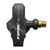 Pédales XPRO 12SL Axe Ti Roulements Céramique Déport 57 Carbon/Or + Cales ICLIC 5° C1