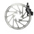 Frein Avant MOTIVE SILVER Stealth Durite 950mm Noir