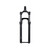 Fourche ROCKSHOX JUDY Silver TK 27.5" 130mm OS42 A3 Noir Brillant
