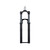 Fourche ROCKSHOX RECON Silver RL Motion Control 27.5" 100mm OS46 D1 Noir Brillant