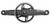 PÉDALIER AVEC CAPTEUR DE PUISSANCE FORCE AXS E1 XPLR 1X DUB WIDE 172.5mm 42D