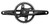 PÉDALIER AVEC CAPTEUR DE PUISSANCE RIVAL AXS E1 XPLR 1X DUB WIDE 172.5mm 42D