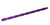 CHAINE 12V FORCE E1 FLATTOP PURPLE 114 MAILLONS