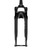 Fourche RUDY XL Ultimate Race Day 2 700c 60mm OS45 A2 Noire