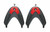 R001 RED/BLACK 38-41
