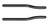 Extensions Chrono VUKA ALUMINA EVO 70 A1 - Aluminium/Lgr=360mm/d=22.2mm/Htr=70mm - Bead Blast Black