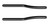 Extensions Chrono VUKA ALUMINA EVO 110 A1 - Aluminium/Lgr=360mm/d=22.2mm/Htr=110mm - Bead Blast Black