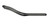 Extensions Chrono VUKA CARBONE EVO 70 A1 - Carbone/Lgr=380mm/d=22.2mm/Htr=70mm - Matte Carbon + Black decals
