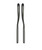 Extensions Chrono VUKA CARBONE EVO 110 A1 - Carbone/Lgr=380mm/d=22.2mm/Htr=110mm - Matte Carbon + Black decals