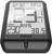 Compteur Display Pulsar One 2,1" LCD N&B Sans Fil ANT+ 3 Boutons. Sans Support